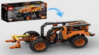 LEGO Technic Skid Steer Loader 42135 Alternative.