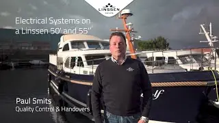 Объяснение электрических систем на моторных яхтах Linssen длиной 50 и 55 футов