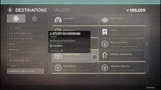 Destiny 2 A Study in Obsidian Triumph  2020.08.25