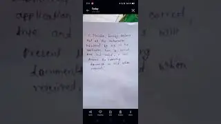 Hand Written declaration for ESIC/ESI MTC UDC