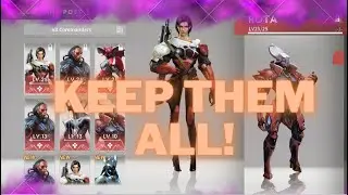 KEEP ALL COMMANDER TYPES! | Eternal Evolution