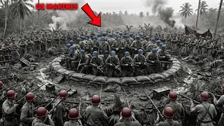 300 Japanese Soldiers Surrounded 30 Marines - 1 Minute Later Only 3 Japanese Solders Were Left