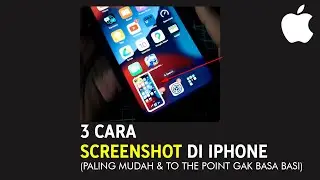 3 Cara Screenshot di HP iPhone | (Via Tombol, AssistiveTouch & Back Tap)