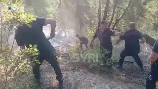 Fier/ Zjarri n&euml; pyjet Lofkend-Drenie, vijon prej 4 dit&euml;sh, rrezikohet p&euml;rhapja e tyre