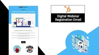 Digital Webinar Registration Email Template  | HubSpot Marketplace | TRooInbound