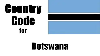 Botswana Dialing Code - Batswana Country Code - Telephone Area Codes in Botswana