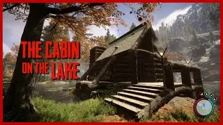 Building a Small Cabin - Sons of the Forest - Construcci&oacute;n de una caba&ntilde;a peque&ntilde;a a orillas del lago