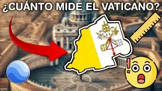 &iquest;Cu&aacute;nto mide REALMENTE el Vaticano? Lo med&iacute; en Google Earth 😱📏🇻🇦