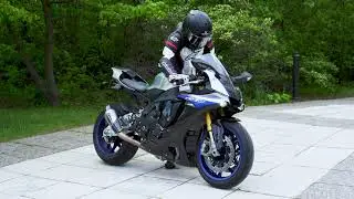 Yamaha R1 Exhaust Sound | Startup and Rev
