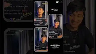 ang haharut while ga live Ang sweet 💙🫶 Patrick Ramirez and dingdong bahan #dongpat