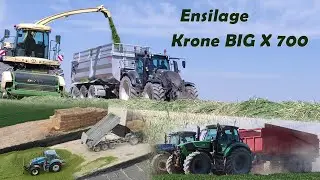 🌾 Ensilage Krone BigX 700-Valtra-New Holland-Massey Ferguson-Rolland-Balon-FruehaufAgro [LBC]
