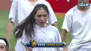 09/26 Lamigo vs 兄弟 賽前，莊敬高職表演藝術科，為今日的比賽帶來熱舞表演