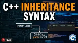 Different Inheritance Syntax in C++ | C++ Tutorial | C++ Programming