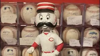 Unboxing 2025 MR Redlegs Patch Collection Foco Reds Bobblehead 