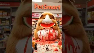 Giant Guinea Pig Invades PetSmart 🚨