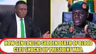 HOW GEN LOKECH SUDDEN DEATH OF BLOOD CLOT SHOCKS DP PRESIDENT MAO.