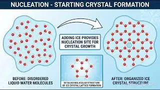 How to create instant ice? What is the science behind that?   Geometrix Galaxy