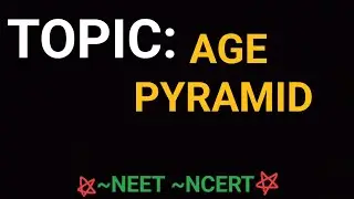 AGE PYRAMID !#ncert #neet2026 #goal
