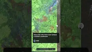 Detect fire with False Color (Urban) in #EOSDA #LandViewer