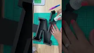 Another day, another 3D letter ✨ #partydecor #diy #smallbusiness #oandedesigns