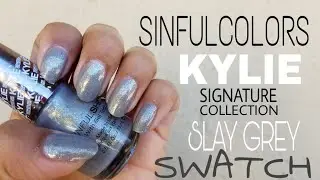 SINFULCOLORS | KYLIE SIGNATURE COLLECTION IN THE COLOR SLAY GREY