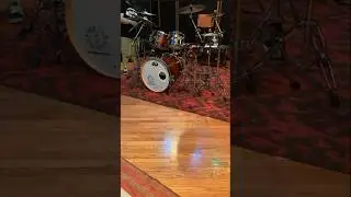 Setting up a gorgeous DW Jazz Series kit for a session recently#drums #drumtech #drumtuning #dwdrums