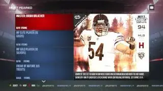 Madden 17 Ultimate Team :: Most Feared Content! MF Master 94 Brian Urlacher!-Madden 17 Ultimate Team