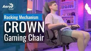 CROWN AeroWeave Игровое Кресло - Механизм Качания