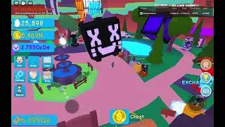 SHOWCASING THE INSANE *HUGE HACKED KITTY* IN BGS PET HATCHING SIMULATOR! (OP)