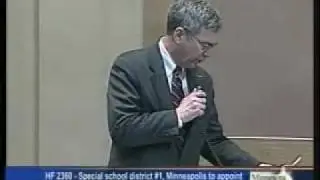 Senator David Hann speaks our against racial prejudice