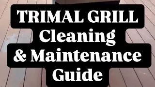 TRIMAL GRILLS pellet grill cleaning and maintenance guide. @zgrillsaustralia4541 