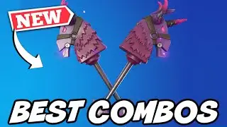 BEST COMBOS FOR *NEW* BREEZY BASHERS DUAL PICKAXES (CLOUDBURST SMASHERS STYLE)! - Fortnite