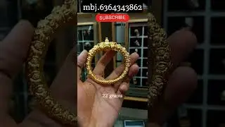 Light weight gold kada for men #gold #kada #shorts #viral #trending