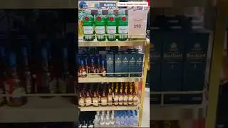 Shocking Prices at Bangkok Duty-Free Liquor Store! 🥃✈️ #travel  #shorts