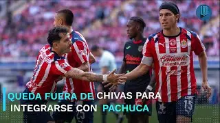 Alan Mozo deja a las Chivas mediante pr&eacute;stamo para convertirse en refuerzo del Pachuca