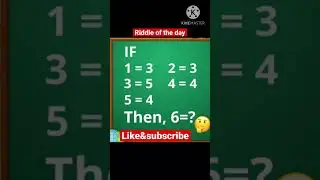 Riddle of the day#mathskills #abacus #shorts #riddleoftheday