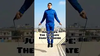 Best Exercise to Stay Fit Daily | Jump Rope Workout 💪