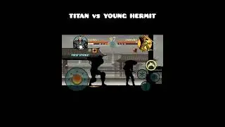 Shadow Fight 2 | Titan vs Young Hermit #shorts