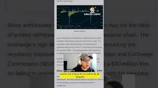 ‼️ La organizaci&oacute;n con m&aacute;s retiros despu&eacute;s del upgrade de #Ethereum, Shapella.