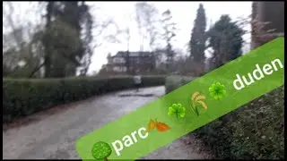 فصل الشتاء و الرياضة  parc duden
