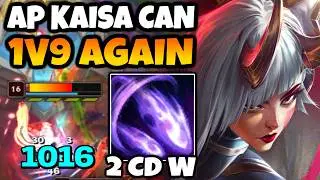 AP SNIPER KAISA can 1v9 in HIGH ELO?! W does over 1000 every 2 seconds