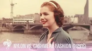 Nylon Vs. Cashmere Fashion Face-Off (1950s) | Vintage Fashions