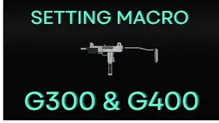 TUTORIAL SETTING  MACRO LOGITECH G300 G400 LENGKAP 2025!!