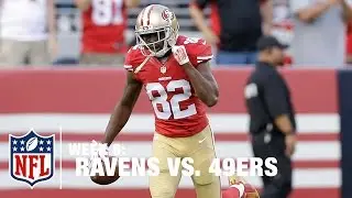 Colin Kaepernick's 76-Yard TD Pass to Torrey Smith | Ravens vs. 49ers | NFL