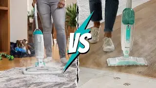 Паровая швабра Bissell против Shark: кто убирает лучше?