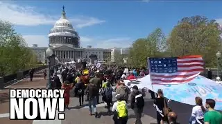 Democracy Spring: Over 400 Arrested at U.S. Capitol Protesting Corruption & Money in Politics