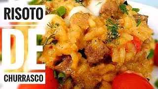 RISOTO DE CHURRASCO