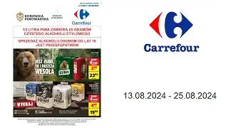 Gazetka Carrefour (PL) - 13.08.2024 - 25.08.2024 - Letnie orzeźwienie