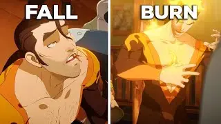 Dispatch - Throw water vs alcohol to Flambae (ALL CHOICES/DIALOUGES/RESULTS)