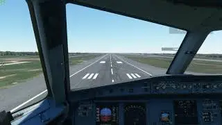 50 40 30 20 Retard - Airbus Flight Simulator 2020. No flare A.I. Landing 😂